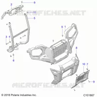 PARAURTI ANTERIORE AND MOUNTING