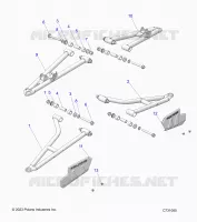 SOSPENSIONI ANTERIORI CONTROL ARMS