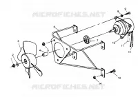 FAN DI MONTAGGIO  2X4 300 W957530 (4930053005A011)