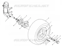RUOTA ANTERIORE ASSEMBLY (4917741774017A)