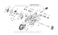 SWING ARM/REAR/SCATOLA INGRANAGGI MONTAGGIO