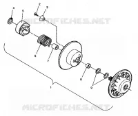 FRIZIONE DRIVEN ASSEMBLY LITE 0943433,STARLITE 0943427 and  LITE DELUXE 09434 (4924992499024A)