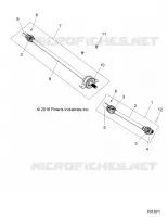 DRIVE TRAIN, FRONT PROP ALBERO