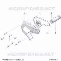 MOTORE, WATERPUMP IMPELLER AND COVER