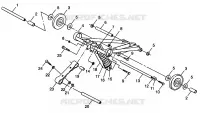 ANTERIORE COPPIA ARM WIDETRAK LX 0982065 and EUROPEAN WIDETRAK LX E982065 (4943884388B006)