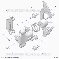 FRENO ANTERIORE CALIPER