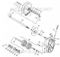 TRASMISSIONE 700 RMK 0970966, 700 SKS 0970566, and EUROPEAN 700 SKS E970566 (4938573857B009)