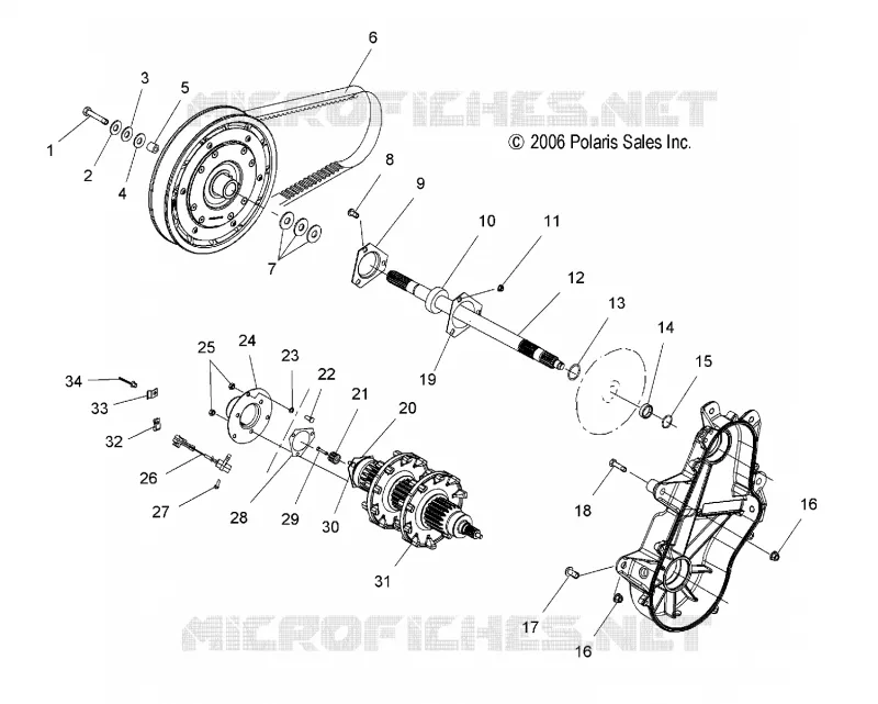 TRASMISSIONE, ALBERO DI TRASMISSIONE and JACKSHAFT