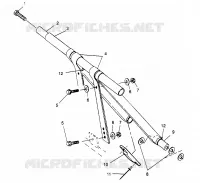 ANTERIORE COPPIA ARM 500 EFI 0963774 and EUROPEAN 500 EFI E963774 (4936183618B012)