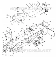 TUNNEL AND MONTAGGIO SEDILE LITE 0943433,STARLITE 0943427 AND  LITE DELUXE 094 (4924992499001A)