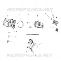 ENGINE, CORPO FARFALLATO AND FUEL RAIL