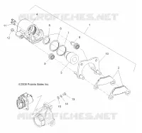 FRENO POSTERIORE CALIPER
