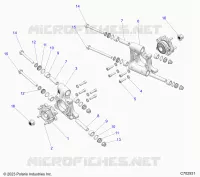 SUSPENSION, PORTAPACCHI POSTERIORE