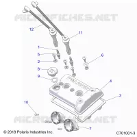 ENGINE, THROTTLE BODY AND VALVOLA COPERTURA
