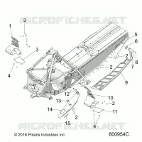 CHASSIS, PROTEZIONE FRIZIONE/FOOTRESTS/RUNNING BOARDS