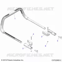 BODY, PASSEGGERO GRAB BAR