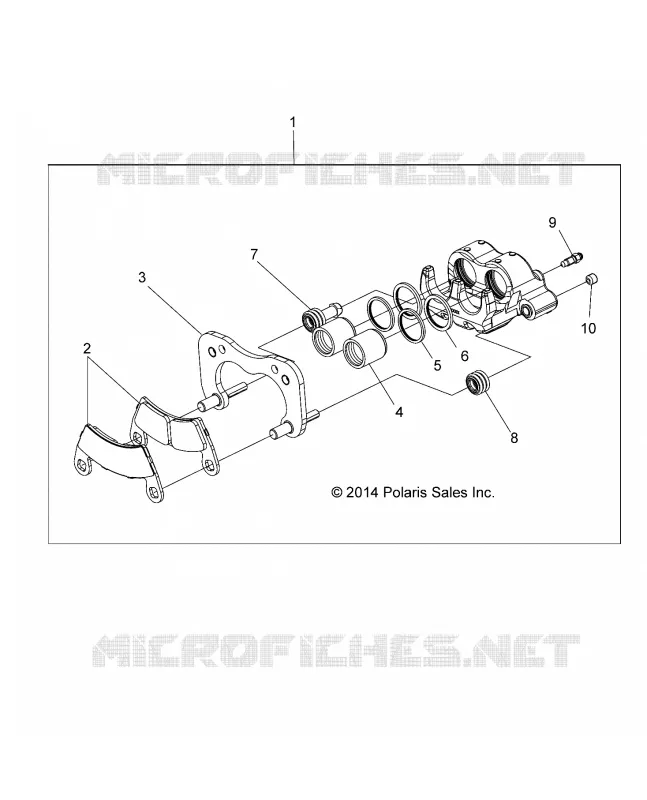 FRENO POSTERIORE CALIPER