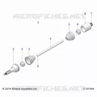 DRIVE TRAIN, POSTERIORE ALBERO