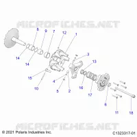 TRASMISSIONE, PRIMARY CLUTCH