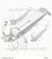 CHASSIS, PROTEZIONE FRIZIONE, FOOTRESTS, AND RUNNINGBOARDS