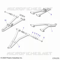 SOSPENSIONI ANTERIORI CONTROL ARMS