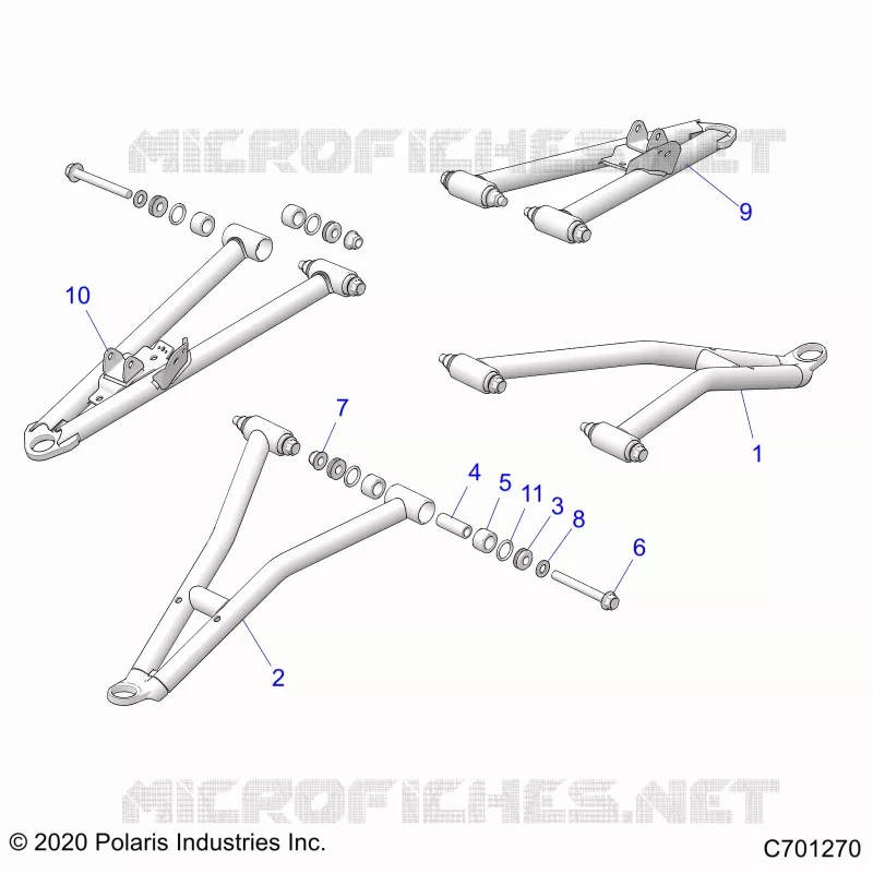 SOSPENSIONI ANTERIORI CONTROL ARMS