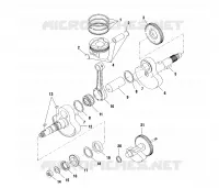 ALBERO MOTORE AND PISTONEE