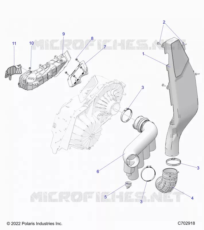 TRASMISSIONE, CLUTCH COVER DUCTING
