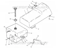 MONTAGGIO SEDILE   SERBATOIO WIDETRAK LX 0952064 and  EUROPEAN WIDETRAK LX E9 (4928942894A007)