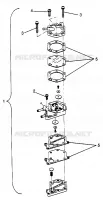 POMPA DI BENZINA SPORTSMAN 500 W969244 and SWEDISH SPORTSMAN 500 S969244 (4936093609D006)