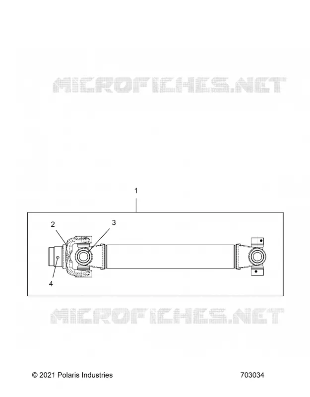 TRASMISSIONE, PROP SHAFT,REAR