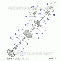TRASMISSIONE, PRIMARY CLUTCH