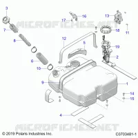 SISTEMA DI ALIMENTAZIONE CARBURANTES, FUEL TANK