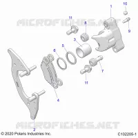 FRENO ANTERIORE CALIPER