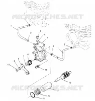 POMPA OLIO MONTAGGIO SPORT 0950443, SPORT TOURING 0950243  and EUROPEAN SPORT (4928822882D002)