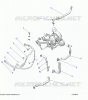 ENGINE, TURBO, COOLING AND OIL