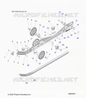 SUSPENSION, RAIL BEAM LH/RH