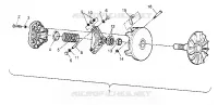 TRASMISSIONE FRIZIONE ASSEMBLY Trail Blazer W957221 (4930363036B011)