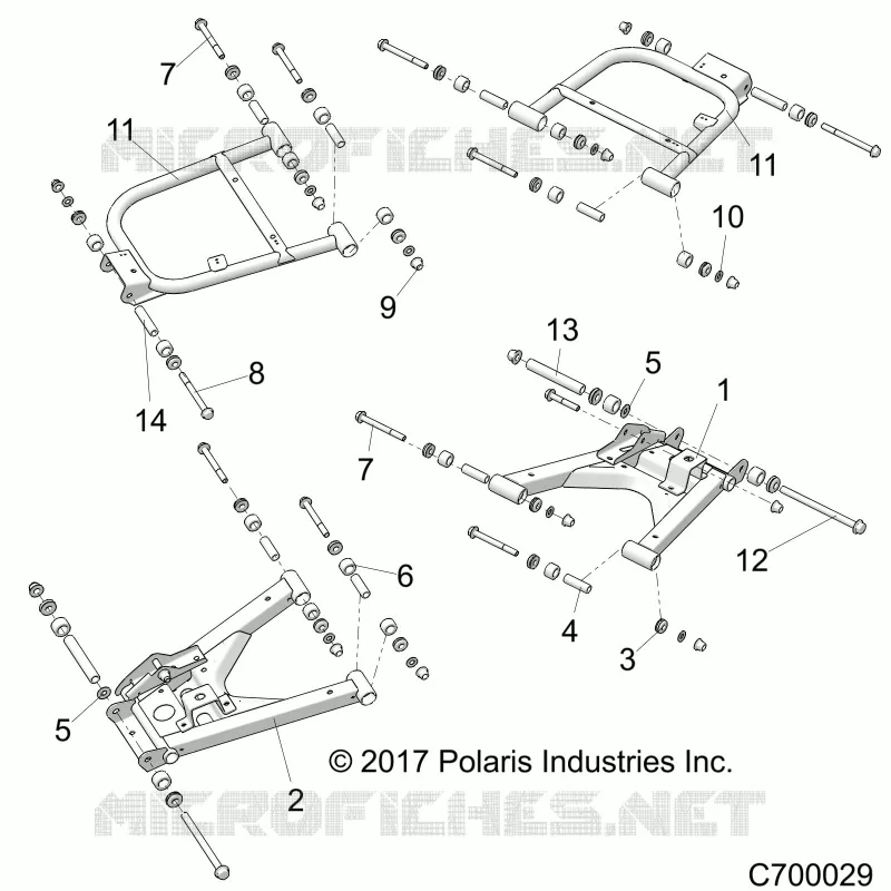 SOSPENSIONE POSTERIORE CONTROL ARMS