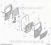 PORTE ASSEMBLY, FRONT