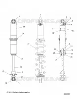 SUSPENSION, SHOCK, IFS