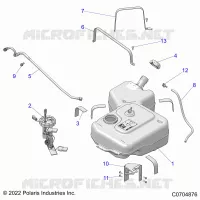 SISTEMA DI ALIMENTAZIONE CARBURANTES, FUEL TANK