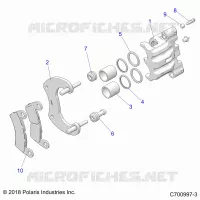 BRAKES, PINZA POSTERIORE