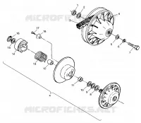 FRIZIONE DRIVEN Sport 400L W98BA38C (4947234723B012)