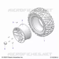 RUOTAS, REAR TIRE