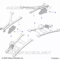 SOSPENSIONE POSTERIORE CONTROL ARMS