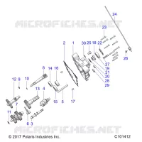 DRIVE TRAIN, PRINCIPALE SCATOLA INGRANAGGI