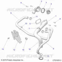 RAFFREDDAMENTO, THERMOSTAT AND BYPASS