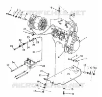 MONTAGGIO DEL MOTORE SPORT 0980443 and SPORT TOURING 0980243 (4942054205C003)
