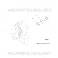 FRENO ANTERIORE CALIPER MOUNTING